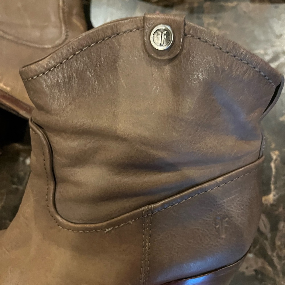 Frye Women Stylish Brown Ankle Boots Lot of 2 - Picture 9 of 9